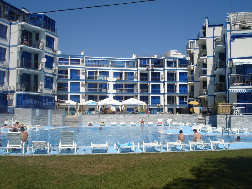 Blue Bay Palace Apart Complex Pomorie Buitenkant foto