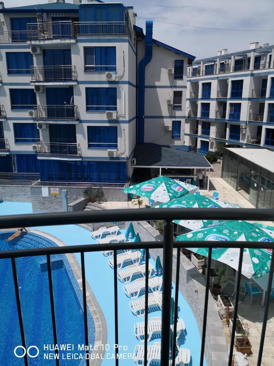 Blue Bay Palace Apart Complex Pomorie Buitenkant foto