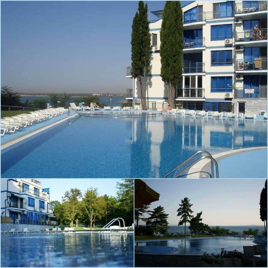 Blue Bay Palace Apart Complex Pomorie Buitenkant foto